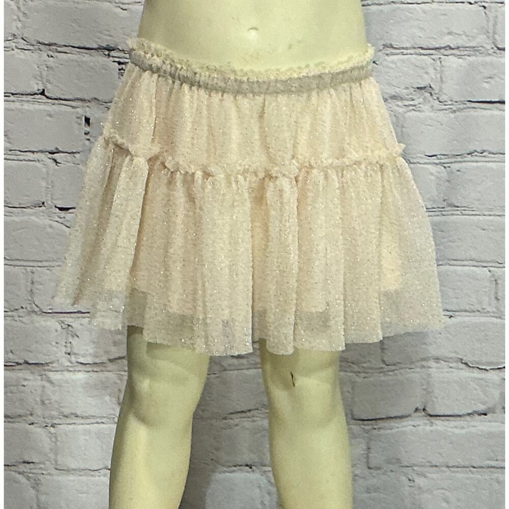 Zara Kids Baby Girl’s Glitter Ruffle Tulle Skirt (Size 12-18M)